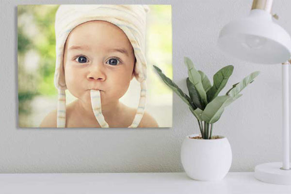Fill up any drab wall with a photo canvas print ordered from your iPhone!